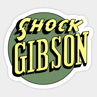 Shock Gibson Sticker